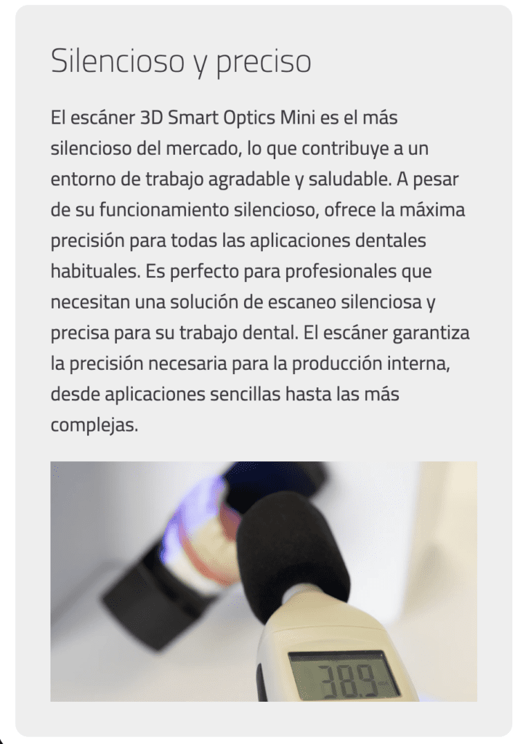1 Scanner smart optics mini - PICODENT